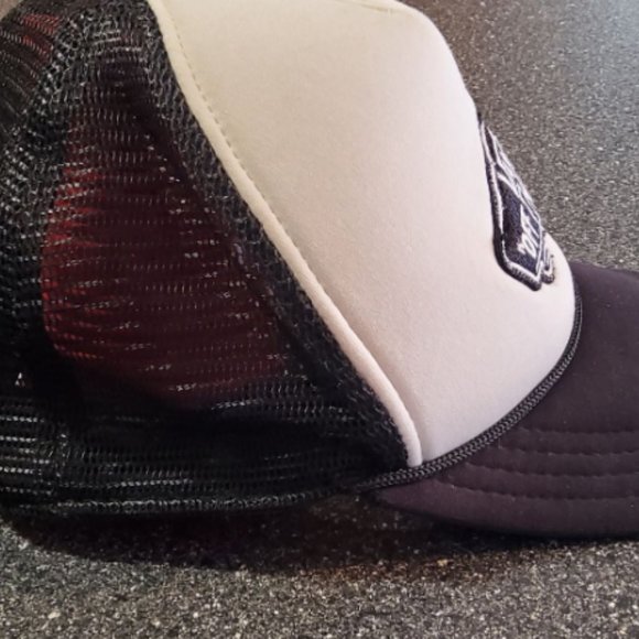 Vans Black White Men's Women's Hat Baseball Snap Back - Picture 2 of 4